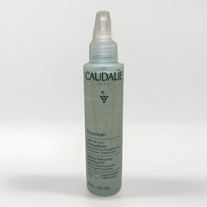 NIB Caudalie Vinoclean Make Up Removing Cleansing Oil 150ml-5oz Almond NO CAP